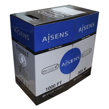 Cable UTP AISENS Cat 6 (Caja 305m)