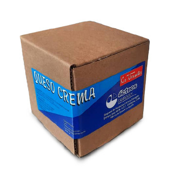 Queso crema de leche medio graso (envase de 1 Kg)