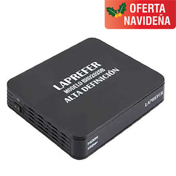 Caja decodificadora de TV Digital HD LAPREFER