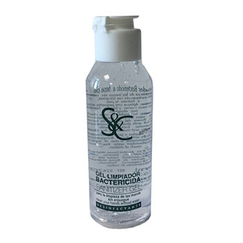 Gel limpiador bactericida, 100 ml