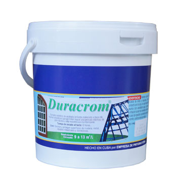 Pintura de Esmalte sintético. Duracrom - Cocoa (Envase Plástico 4 litros)